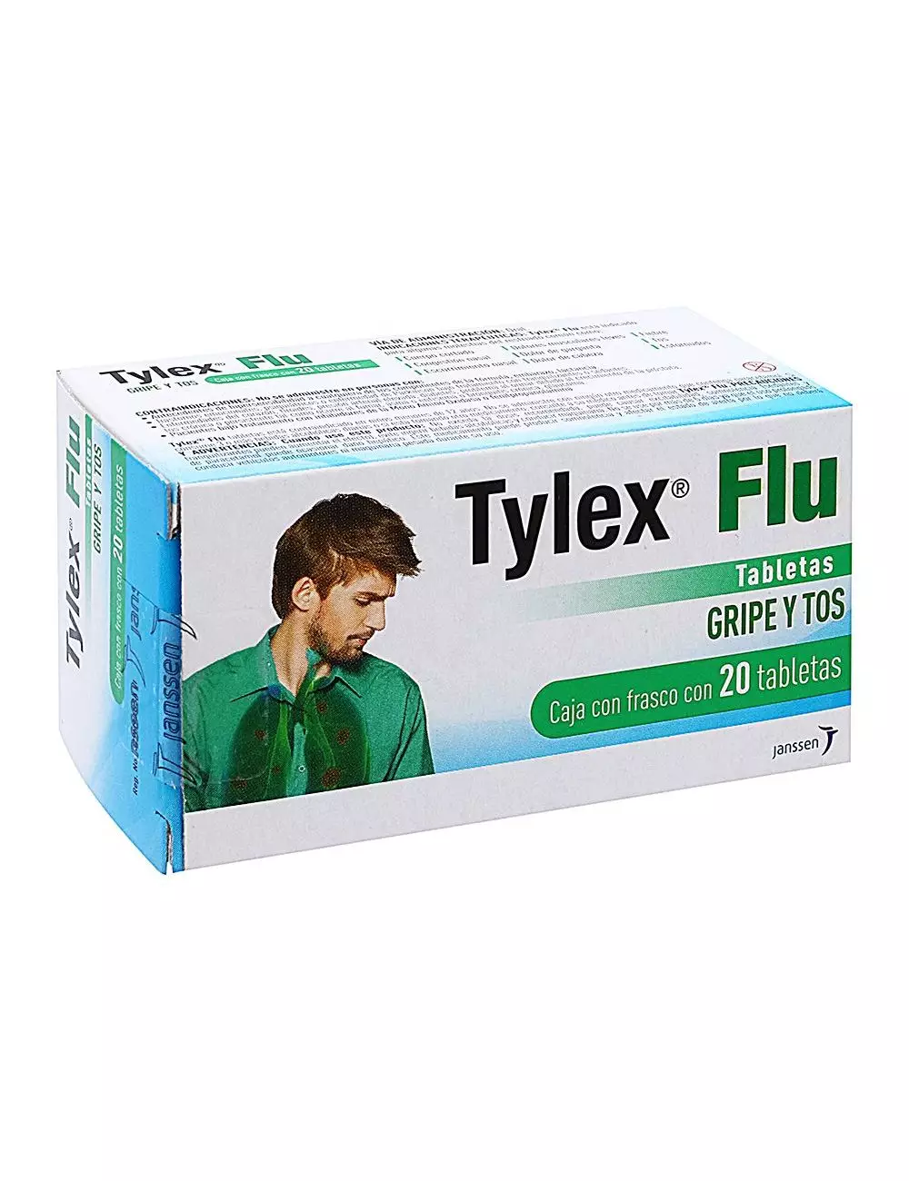 Tylex Flu Caja Con Frasco Con 20 Tabletas