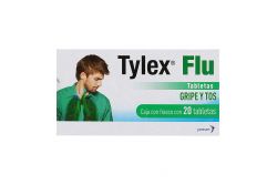 Tylex Flu Caja Con Frasco Con 20 Tabletas