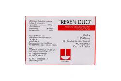 Trexen Duo 100 mg / 400 mg Caja Con 7 Óvulos