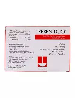 Trexen Duo 100 mg / 400 mg Caja Con 7 Óvulos