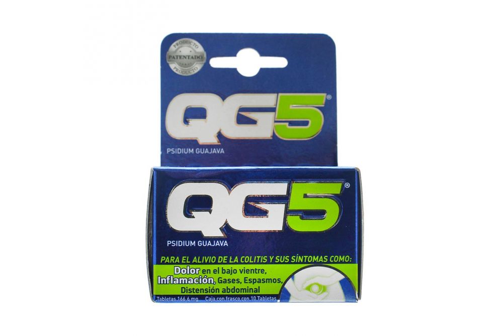 QG5 Caja Con Frasco Con 10 Tabletas