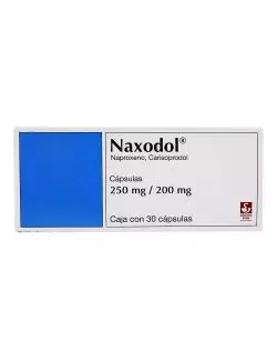 Naxodol 250 mg / 200 mg Caja Con 30 Cápsulas