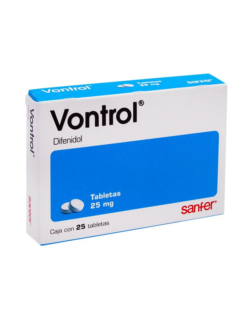 Vontrol 25 mg Caja Con 25 Tabletas Vontrol 25 mg Caja Con 25 Tabletas