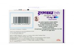 Zyprexa Zydis 10 mg Caja Con 14 Tabletas Dispersables