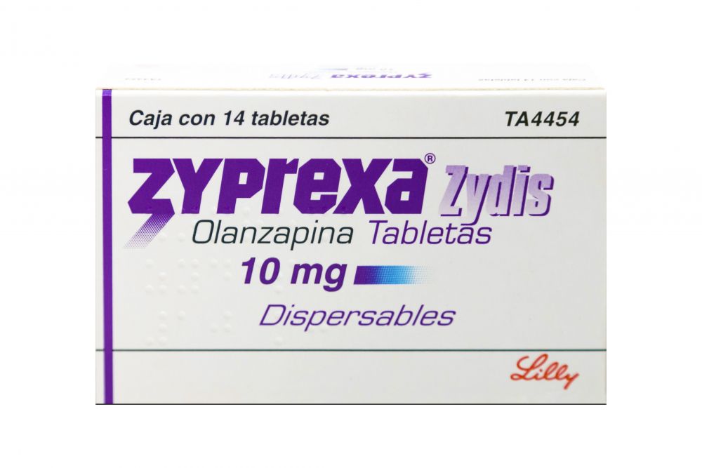 Zyprexa Zydis 10 mg Caja Con 14 Tabletas Dispersables