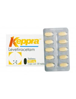 Keppra® MR 500 mg (Levetiracetam) - 30 Tabletas | UCB