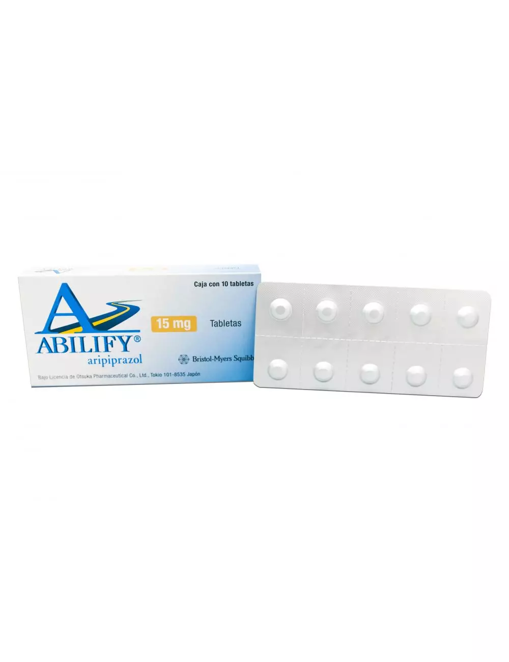 Abilify 15 mg Caja Con 10 Tabletas