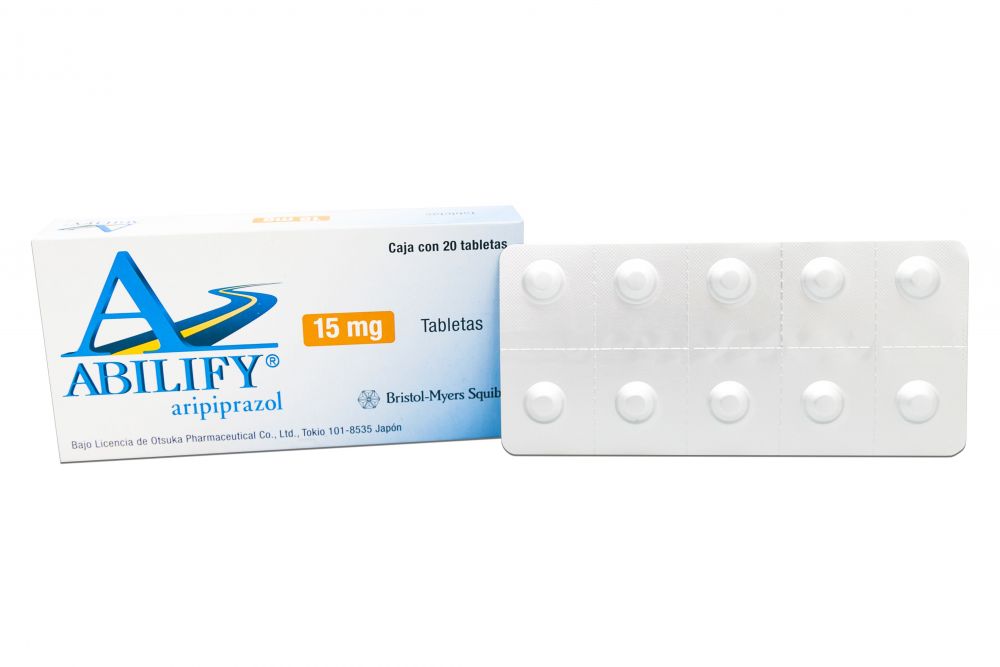 Abilify 15 mg Caja Con 20 Tabletas