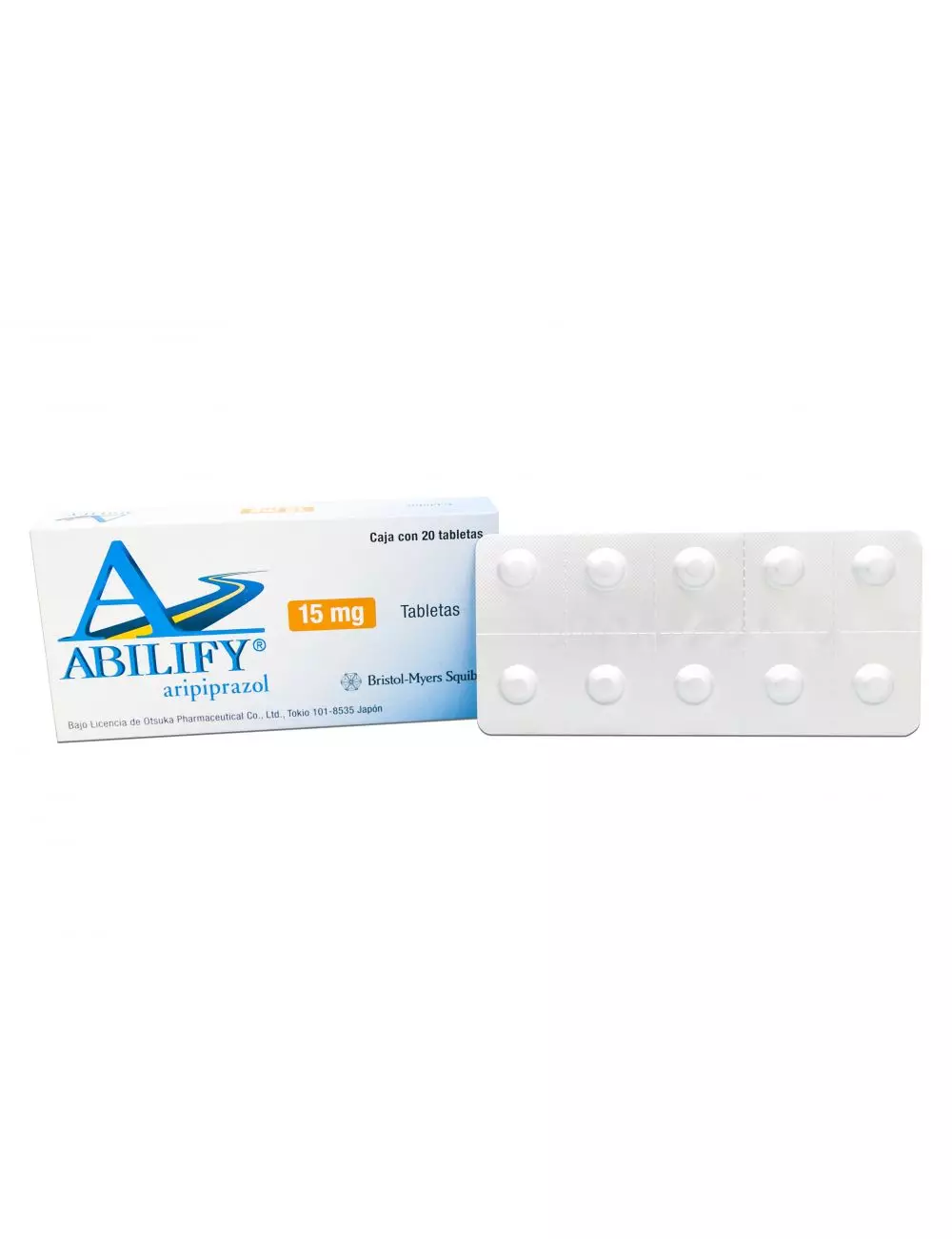 Abilify 15 mg Caja Con 20 Tabletas