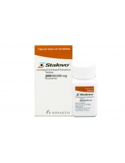 Stalevo® 200/50/200 mg (Levodopa/Carbidopa/Entacapona) - 30 Tabletas - Novartis