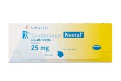 Sandimmun Neoral 25 mg Caja Con 50 Cápsulas