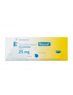 Sandimmun Neoral 25 mg Caja Con 50 Cápsulas