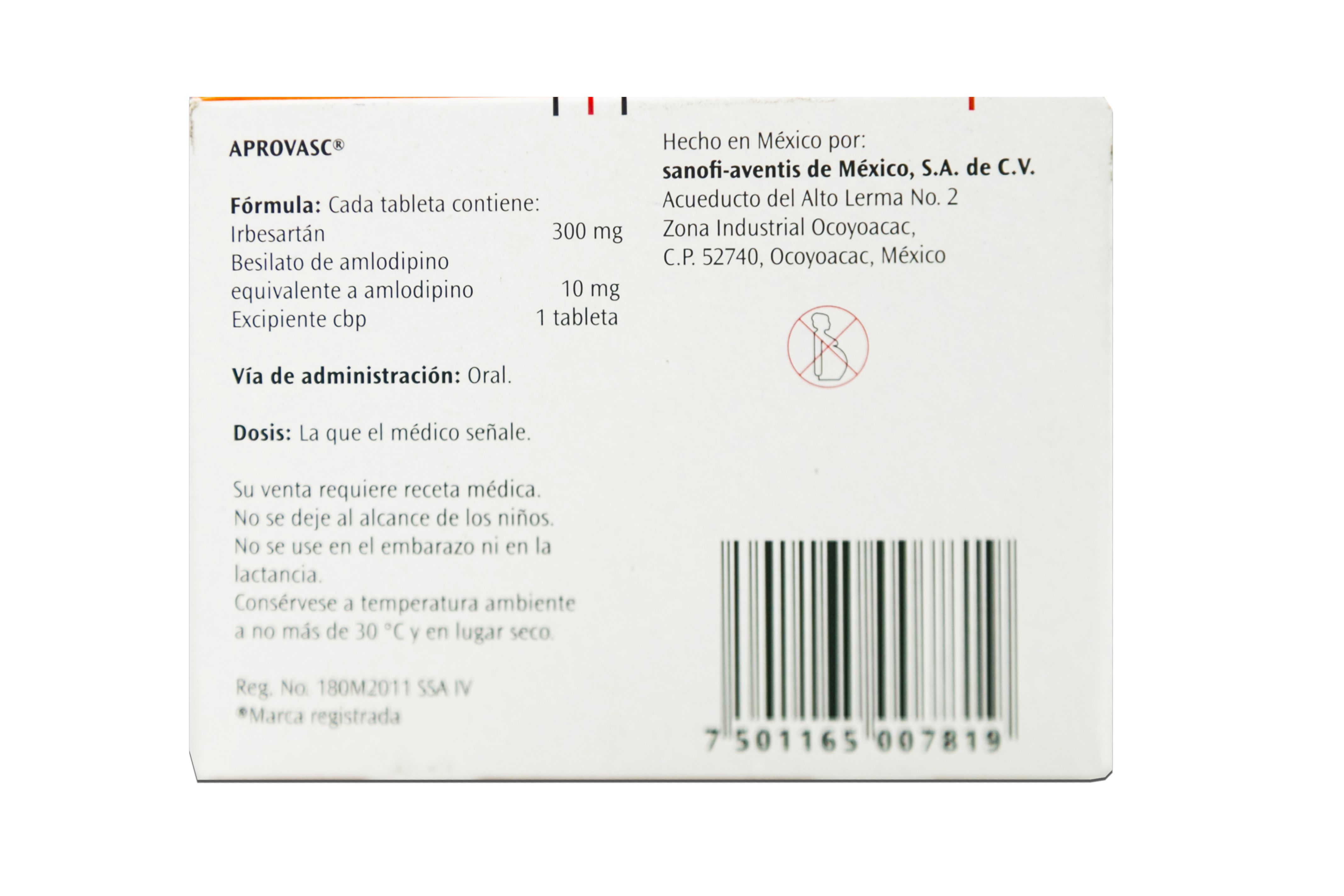 Aprovasc 300 Mg Farmalisto Mx Aprovasc 300 Mg Farmalisto Mx