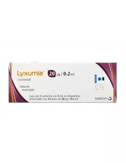 Lyxumia® 20 µg/0.2 ml (Lixisenatida) - 1 Cartucho (14 dosis) - Sanofi - RX3