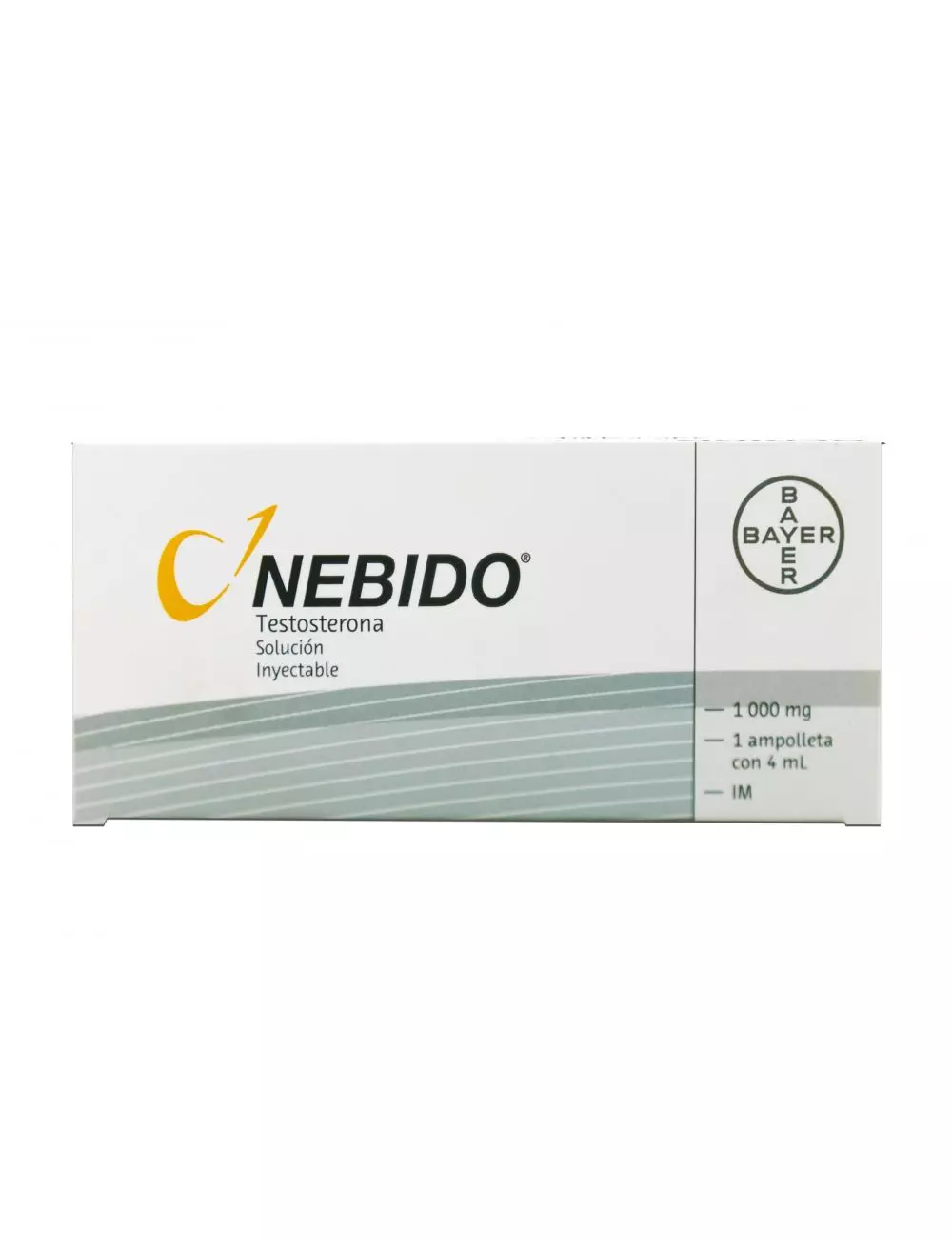 Nebido Solución Inyectable 1000 mg Caja Con 1 Ampolleta 4 mL