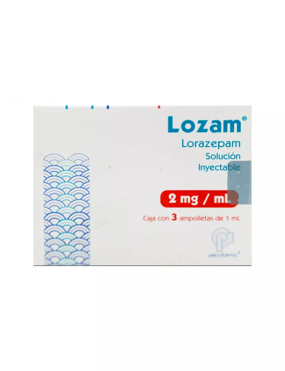 Lozam 2mg. ml. Sol Iny C 3 Amp - RX1