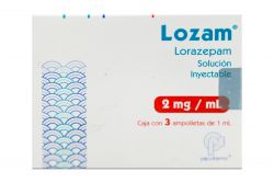 Lozam 2mg. ml. Sol Iny C 3 Amp - RX1