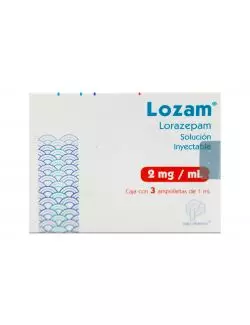 Lozam 2mg. ml. Sol Iny C 3 Amp - RX1