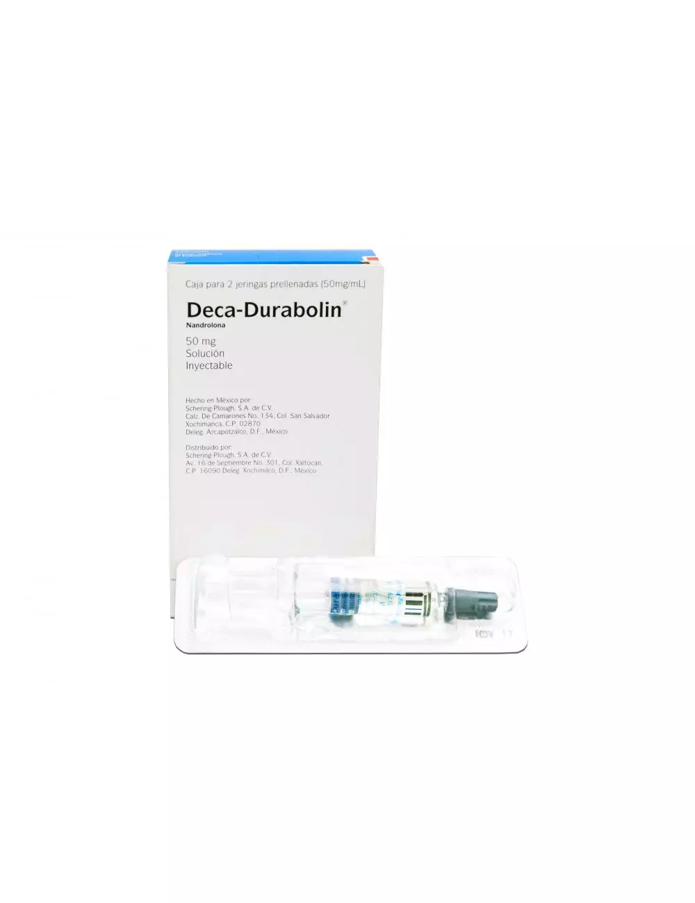 Deca-Durabolin 50mg 2 Jeringas Prellenadas de 1mL