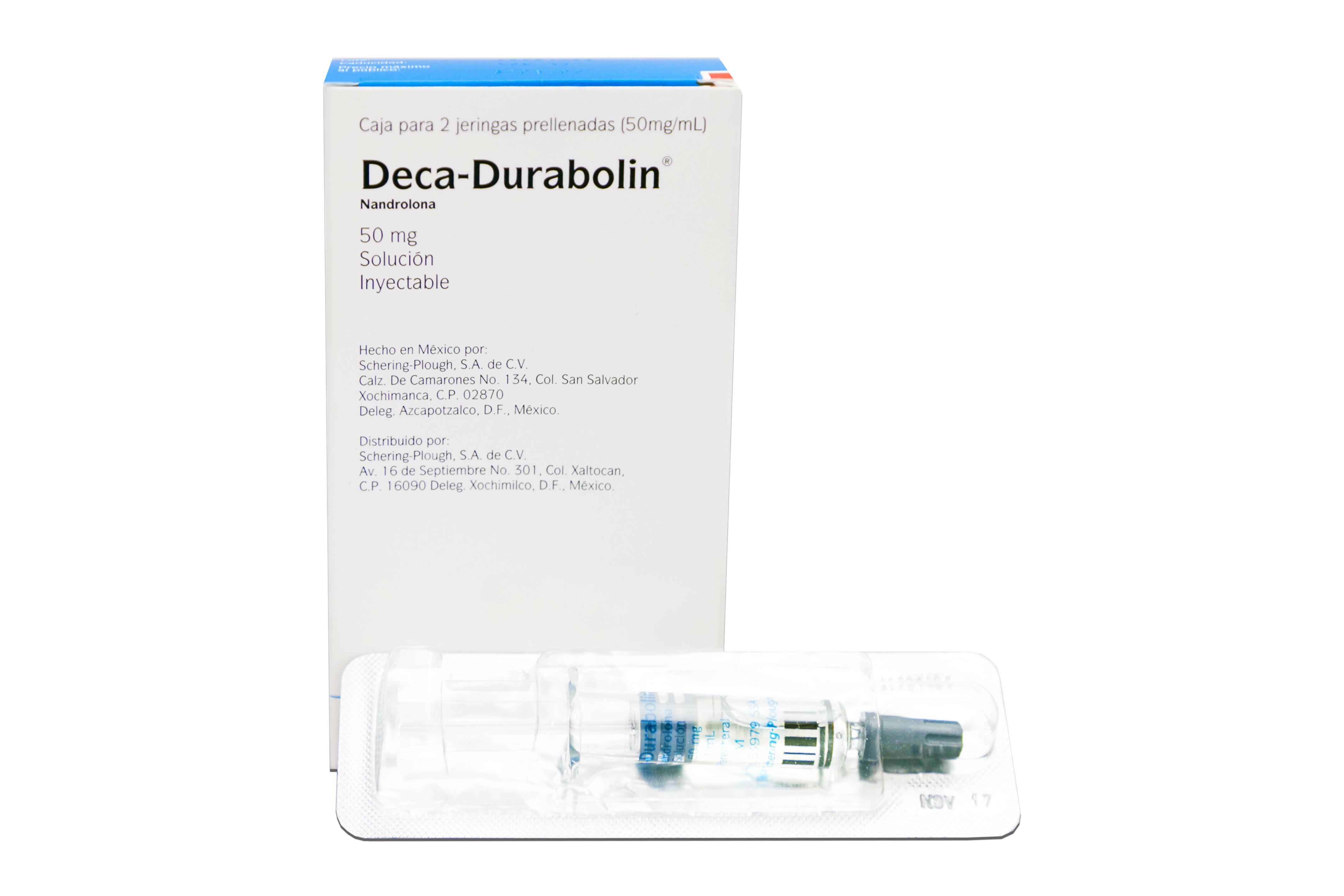 Creo que estoy enfermo Sentimental salchicha Precio Deca-Durabolin 50 mg 2 jeringas 1 ml | Farmalisto MX