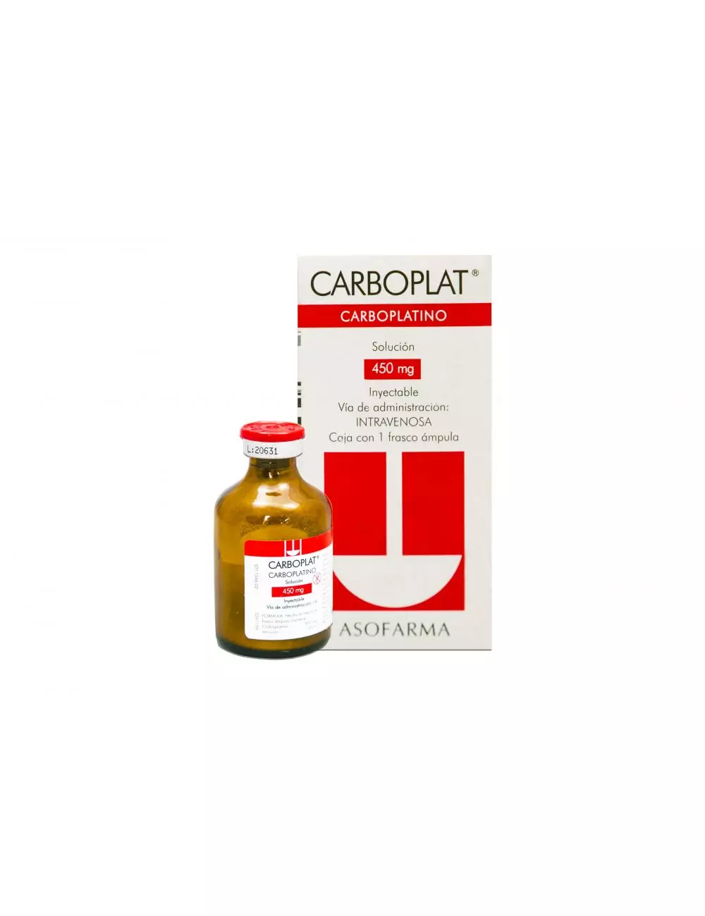 Carboplat 450 mg Caja Con Frasco Ampula