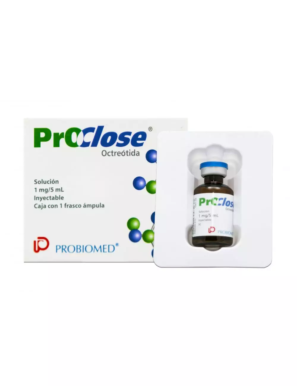 Proclose® 1mg/5ml (Octreótida) - 1 Frasco Ámpula - Probiomed RX3