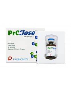 Proclose® 1mg/5ml (Octreótida) - 1 Frasco Ámpula - Probiomed RX3