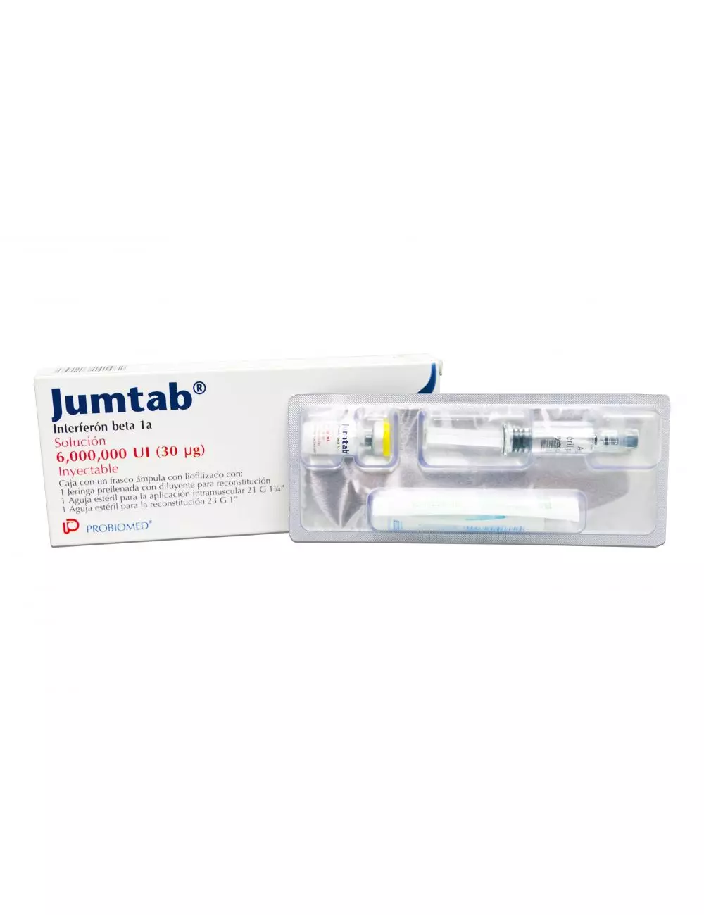 Jumtab® 6 Millones UI (30µg) (Interferón beta 1a) - Kit Completo - Probiomed - RX3