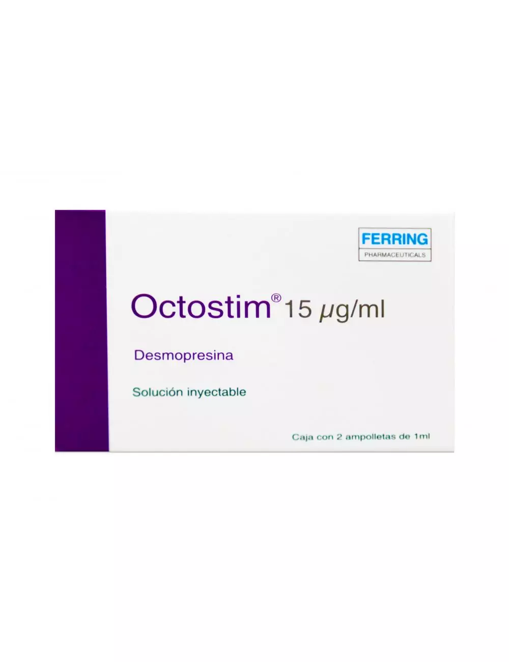 Octostim 15 mcg Caja Con 2 Ampolletas 1 mL RX3