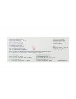 Ebixa® 20 mg (Memantina) - 28 Tabletas - Lundbeck