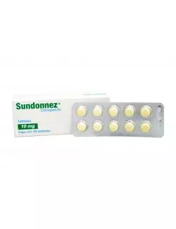 Sundonnez 10 mg (Donepecilo) - Caja con 30 Tabletas - Sun Pharma