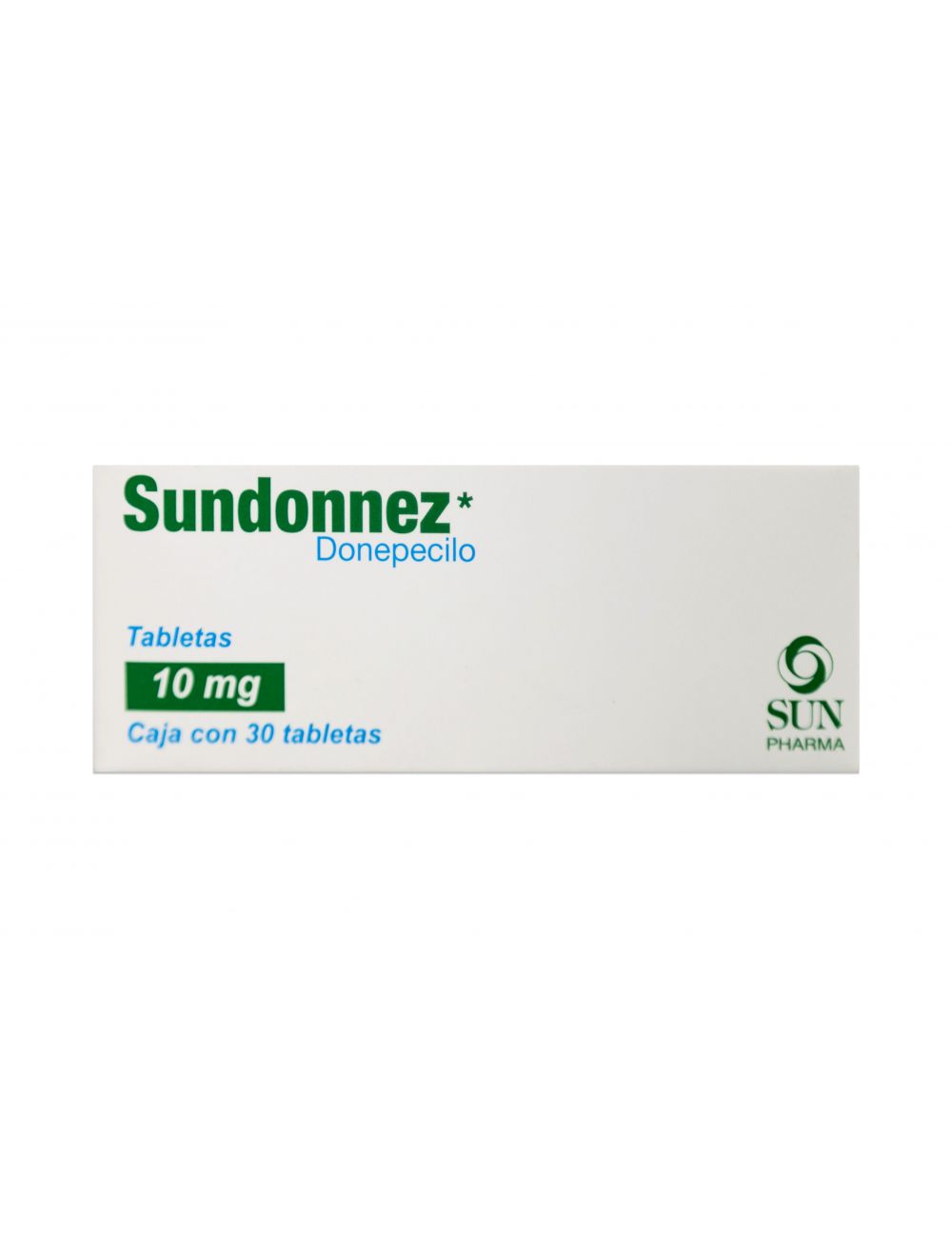 Sundonnez 10 mg Caja Con 30 Tabletas