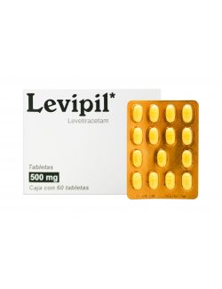 Levipil® 500 mg (Levetiracetam) - 60 Tabletas - Sun Pharma