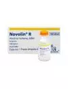 Novolin R 25 mg Caja Con  Frasco Ámpula Con 10 mL RX3