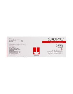 Suprahyal Caja Con 1 Jeringa Prellenada De 2.5 mL