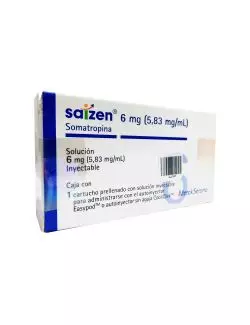 Saizen® 6 mg (Somatropina) - Cartucho Prellenado - Merck RX3