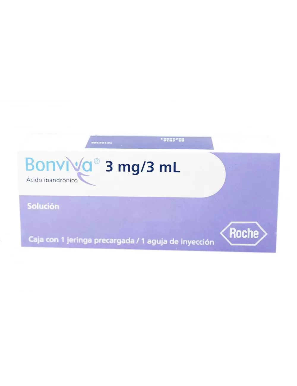 Bonviva® 3mg/3ml (Ácido Ibandrónico) - Jeringa PreCargada + Aguja - Roche