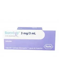 Bonviva® 3mg/3ml (Ácido Ibandrónico) - Jeringa PreCargada + Aguja - Roche