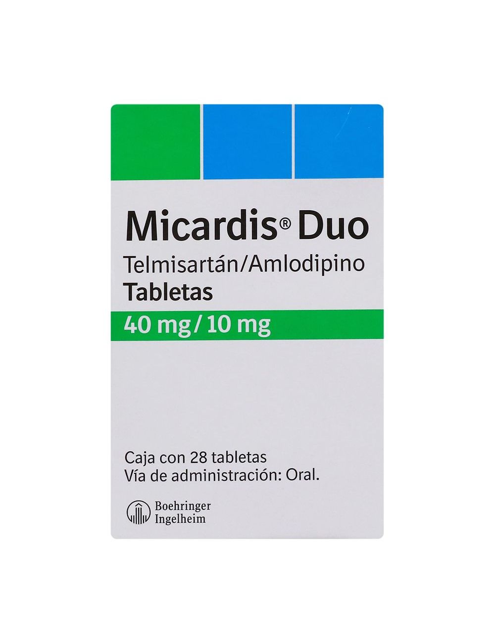 Micardis Duo 40mg/10mg Caja Con 28 Tabletas