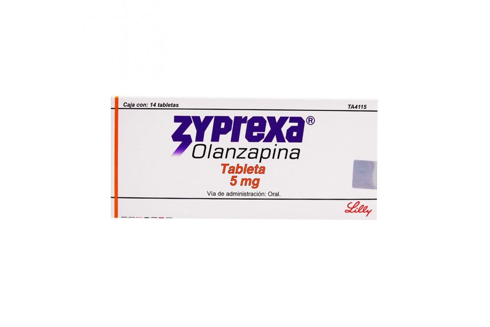 Zyprexa 5 mg Caja Con 14 Tabletas