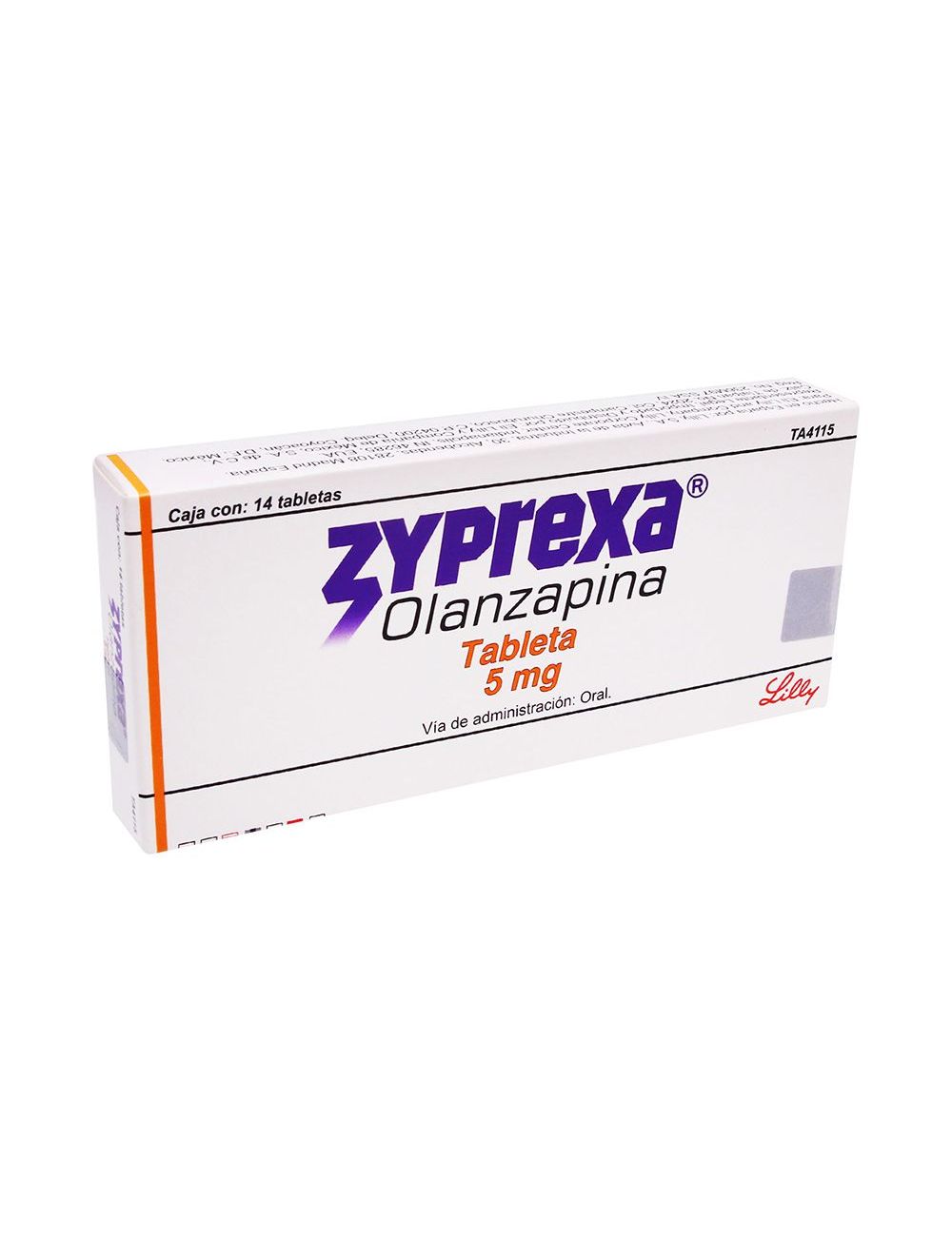 Zyprexa 5 mg Caja Con 14 Tabletas Zyprexa 5 mg Caja Con 14 Tabletas