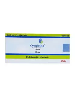 Cymbalta 60 mg Caja Con 14 Cápsulas