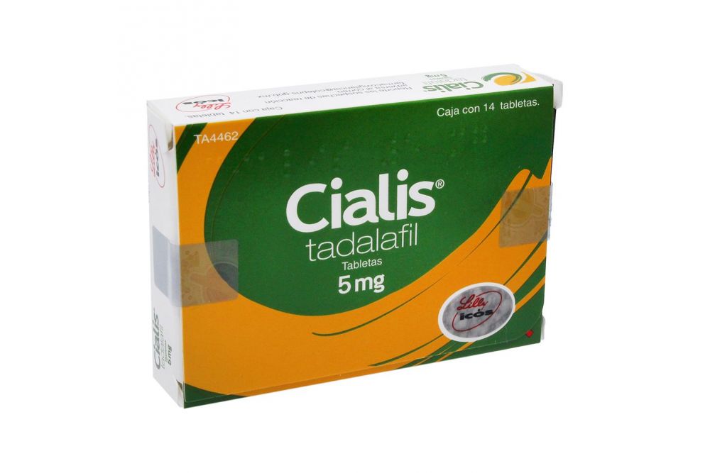 Cialis 5 mg Caja Con 14 Tabletas