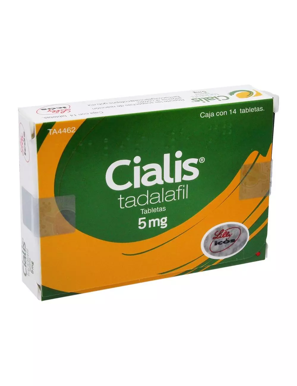 Cialis 5 mg Caja Con 14 Tabletas