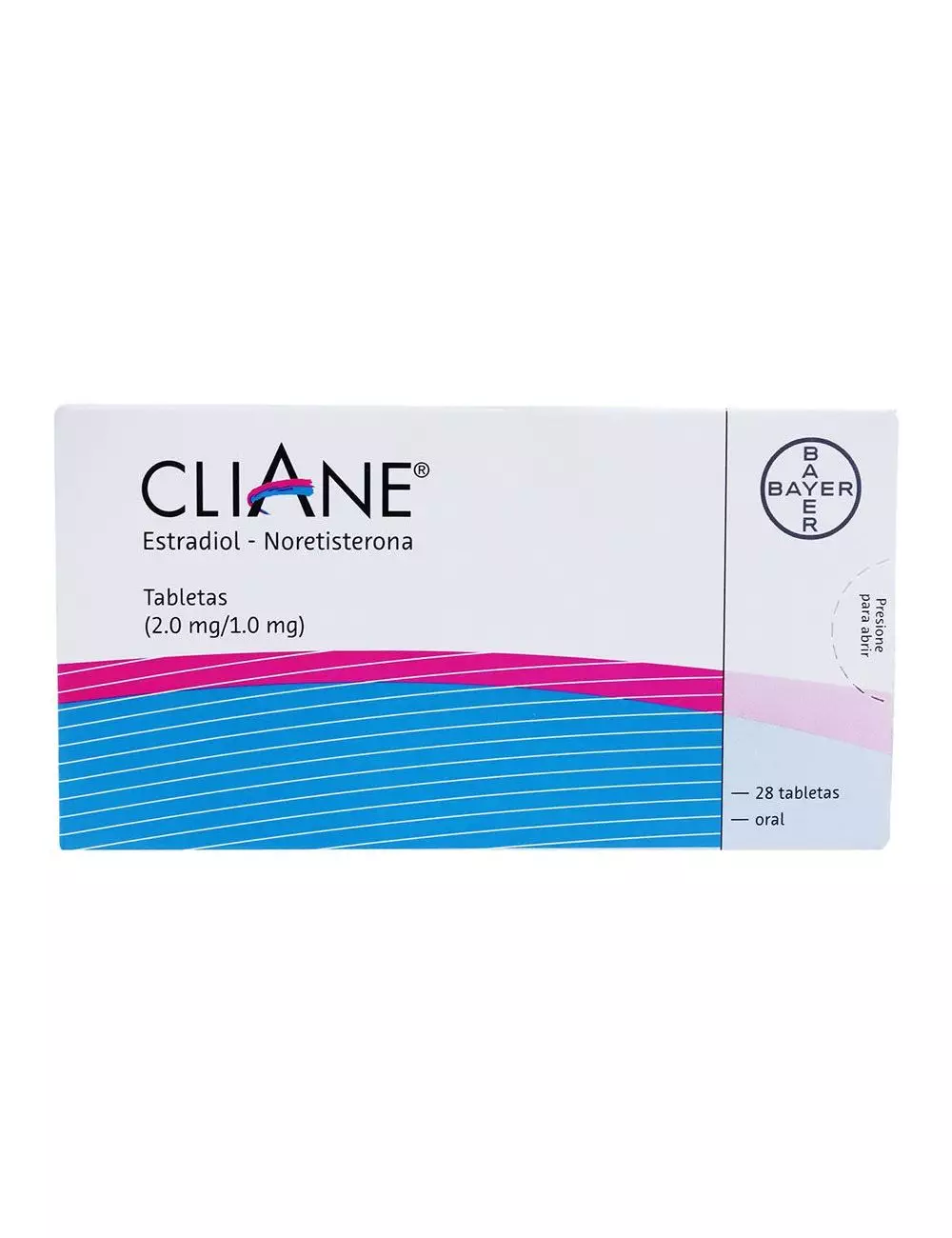 Cliane 2 mg/1 mg Caja Con 28 Tabletas