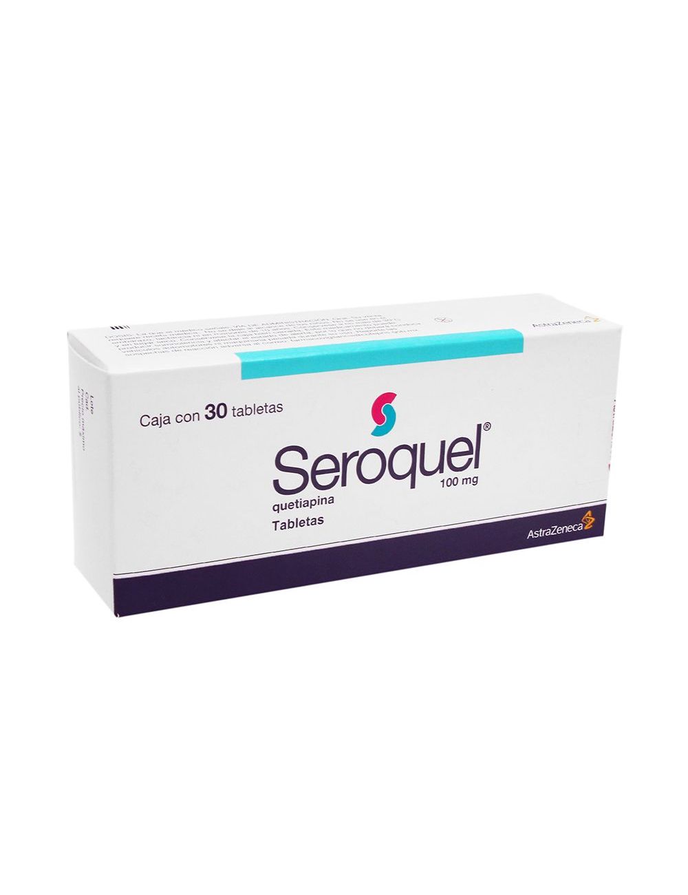 Seroquel 100 mg 30 Tabletas