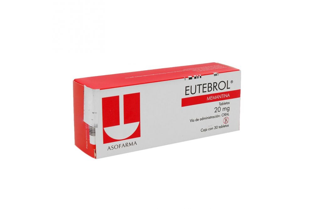 Eutebrol 20 mg Caja Con 30 Tabletas