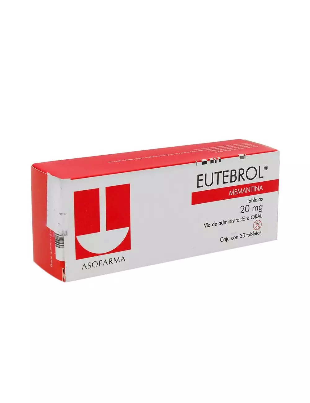 Eutebrol 20 mg Caja Con 30 Tabletas