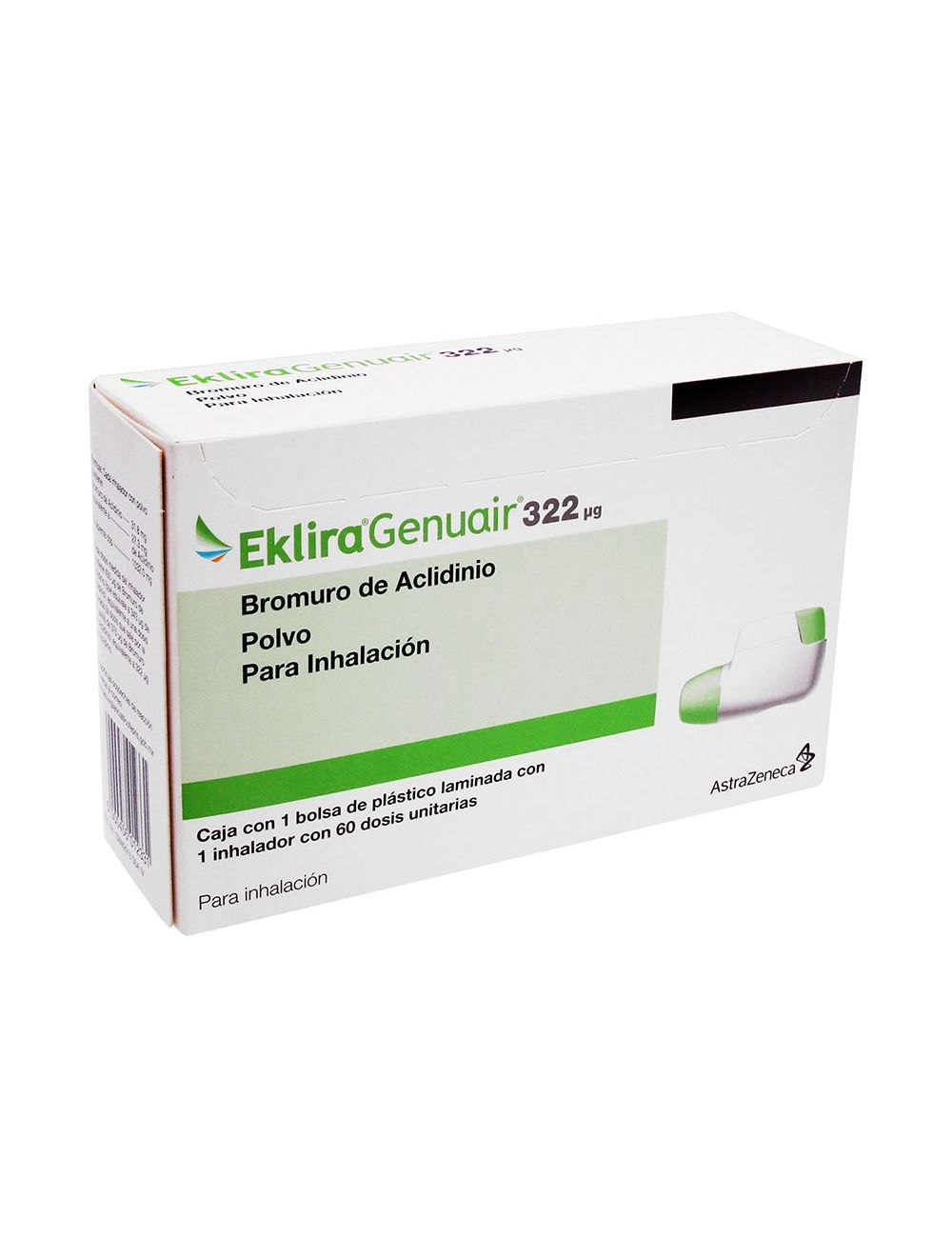 Eklira Genuair 32 mg Con 1 Inhalador Con 60 Dosis Eklira Genuair 32 mg Con 1 Inhalador Con 60 Dosis