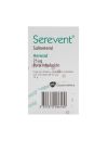 Serevent 25 Mcg Con Frasco y Dispositivo Inhalador Con 120 Dosis